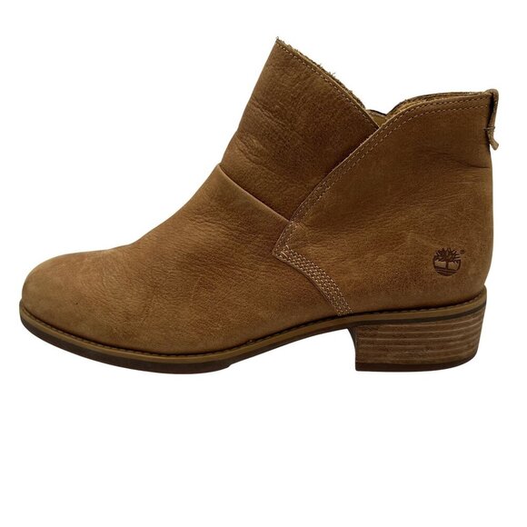 Timberland Womens 11 Beckwith Chelsea Boot Gripstick Sole Ortholite Stacked Heel - Picture 7 of 16